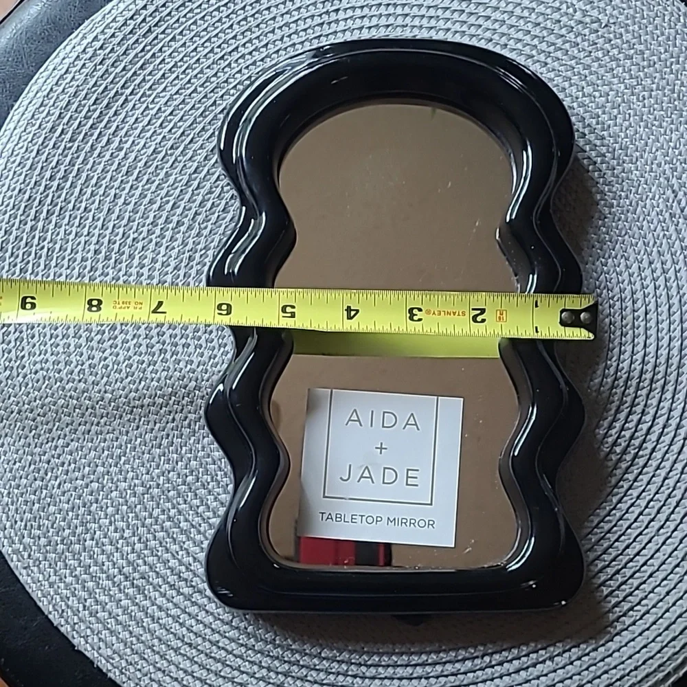 Aida + Jade Tabletop Mirror